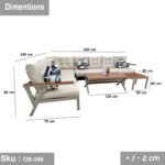 Ivana rattan dining set for 6 peop- OS-394 - Image 3