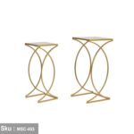 Barilla side table, iron, electrostatic paint - Image 3