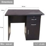 MDF wood desk 18 mm - MOD-007 - Image 3