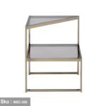 Anya side table, iron, electrostatic painted - Image 3