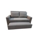 Manx 2-Seater Sofa Bed - Red Beech Wood - HST-092 - Image 4