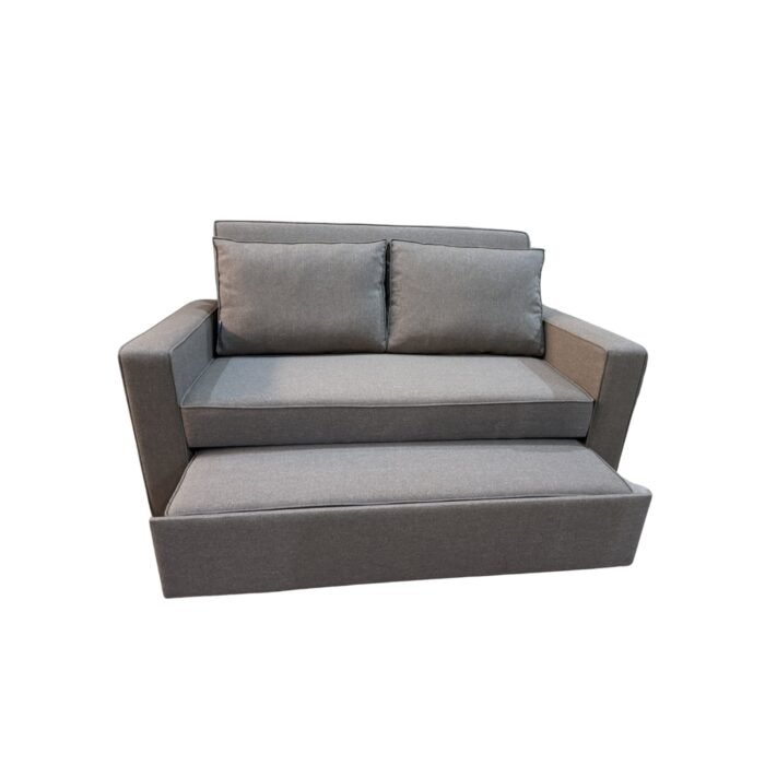 Manx 2-Seater Sofa Bed - Red Beech Wood - HST-092 - Image 4