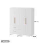 MDF Wood Cabinet - WAF-063 - Image 2