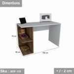 High quality MDF wood desk 50X120cm-BDF-115 - Image 3
