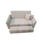 Manx 2-Seater Sofa Bed - Red Beech Wood - HST-072 - Image 4