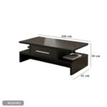 Spanish MDF wood coffee table - MAD-082 - Image 3