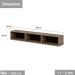 High quality MDF wood hanging TV table - HFS-112 - Image 3