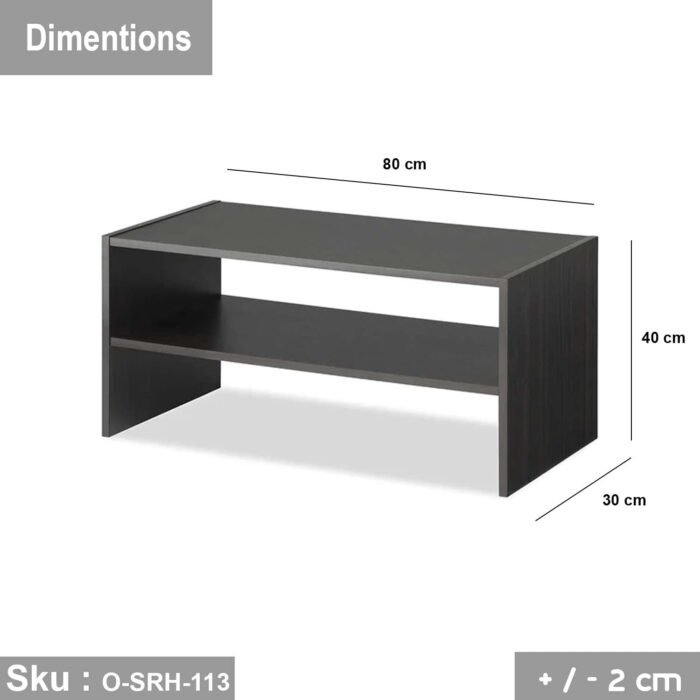 High-quality MDF wooden shoe rack - O-SRH-113 - Image 3
