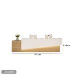 Reception desk - Reception Counter - Spanish MDF wood - CEM-065 - Image 3