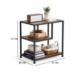 3-Layer Side Table with Storage Shelf - OMM-021 - Image 3