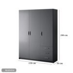 Spanish MDF Wooden Cabinet - MAD-054 - Image 3