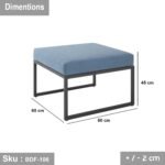 MDF Wood Buffet - BDF-106 - Image 3