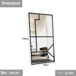 Decorative Steel Mirror - SRS-061 - Image 3