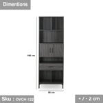 Shelving unit 60x40cm - OVCH-122 - Image 3