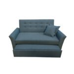 Manx 2-Seater Sofa Bed - Red Beech Wood - HST-082 - Image 4