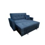 Manx 2-Seater Sofa Bed - Red Beech Wood - HST-063 - Image 4