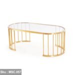 Adeline coffee table 100 * 45 glass - Image 2