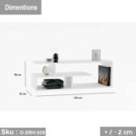 High quality MDF wood TV table - O-SRH-028 - Image 3