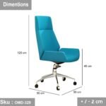 High quality director chair - leather - OMD-329 - Image 3