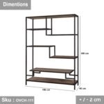 Shelving unit 150x40cm - OVCH-111 - Image 3