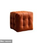 Oak wood buffet - orange - Image 3