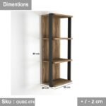 High quality MDF wood wall shelves - OUBE-074 - Image 3