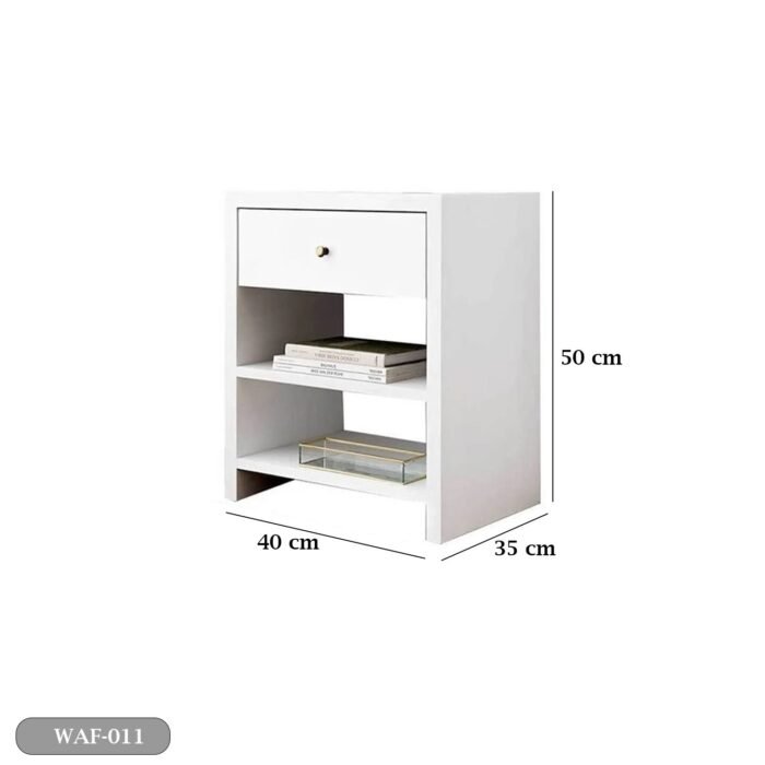 Modern MDF Wood Commode - WAF-011 - Image 3