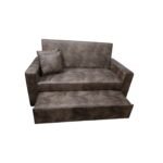 Manx 2-Seater Sofa Bed - Red Beech Wood - HST-071 - Image 4