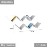 High quality MDF wood wall shelves - OUBE-081 - Image 3