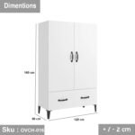 Shelving unit 120x60cm - OVCH-016 - Image 3