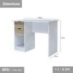 High-quality MDF wooden desk - OAL-026 - Image 3