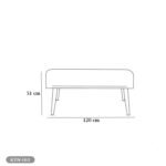 Dining table - 6 pieces of high quality beech wood - KYN-163 - Image 3