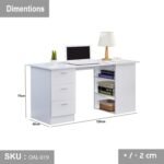 High-quality MDF wooden desk - OAL-019 - Image 3