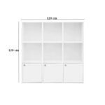 High quality MDF wood bookcase - OSM-455 - Image 3