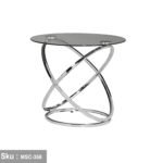 Berry side table 50 * 45 glass - Image 3
