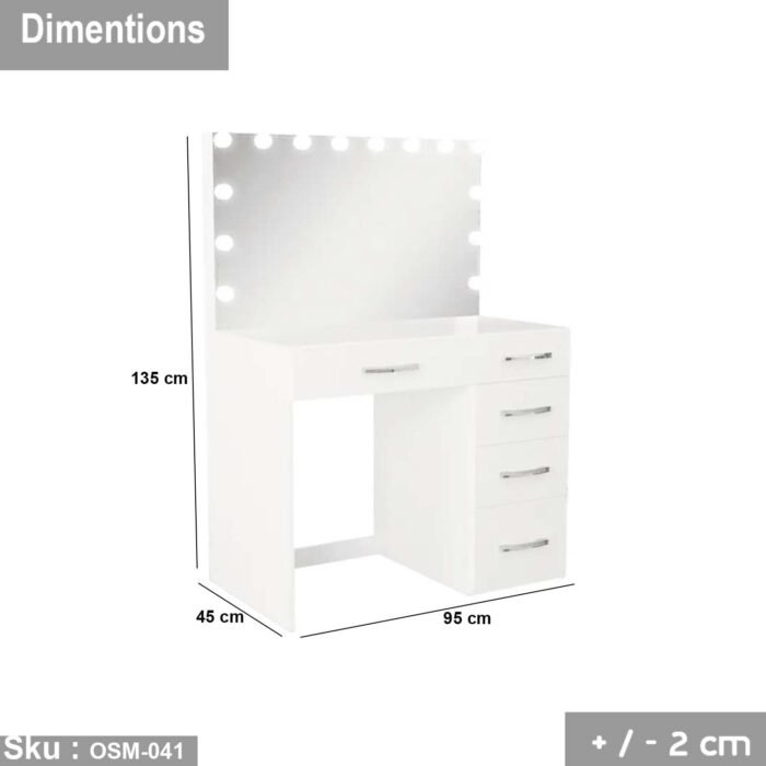 High-quality MDF wood hairstyle - OSM-041 - Image 3