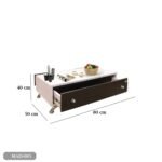 Spanish MDF wood coffee table - MAD-085 - Image 3