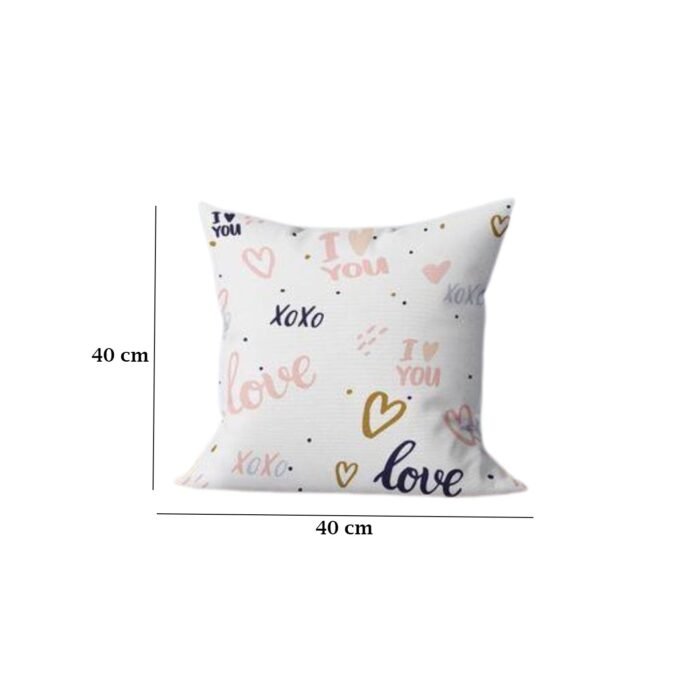 Plush children's pillow in linen - PRV-003 - Image 3