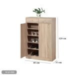 Shoe rack - High-quality MDF wood - WAF-099 - Image 3