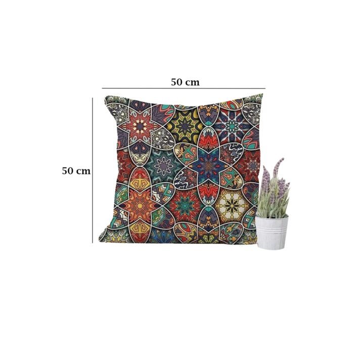 Velvet Cushion in Linen - PRV-024 - Image 3