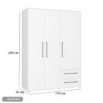 Spanish MDF Wood Cabinet - MAD-061 - Image 3