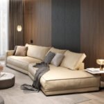 Cowhide Luxury L-Shaped Sofa - Image 4
