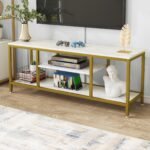 TV Stand for 65 Inch TV, 59 Inch Modern TV Console Table - Image 4