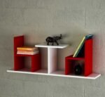 High quality MDF wood wall shelves - OUBE-077 - Image 4