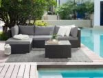 VIP corner Rattan accommodates 4 people