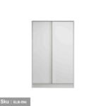 Edosia cabinet 120 * 200 MDF wood (white) - Image 4