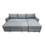 Manx sofa, 3 seater, bed and storage compartment - red beech wood - HST-032 - Image 4