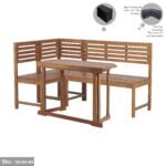 Diana corner made of beech wood, accommodates 4 people. - Image 2