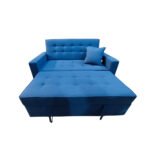 Manx 2-Seater Sofa Bed - Red Beech Wood - HST-075 - Image 5