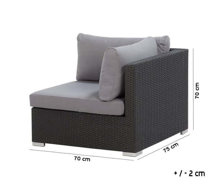 VIP corner Rattan accommodates 4 people - Image 4